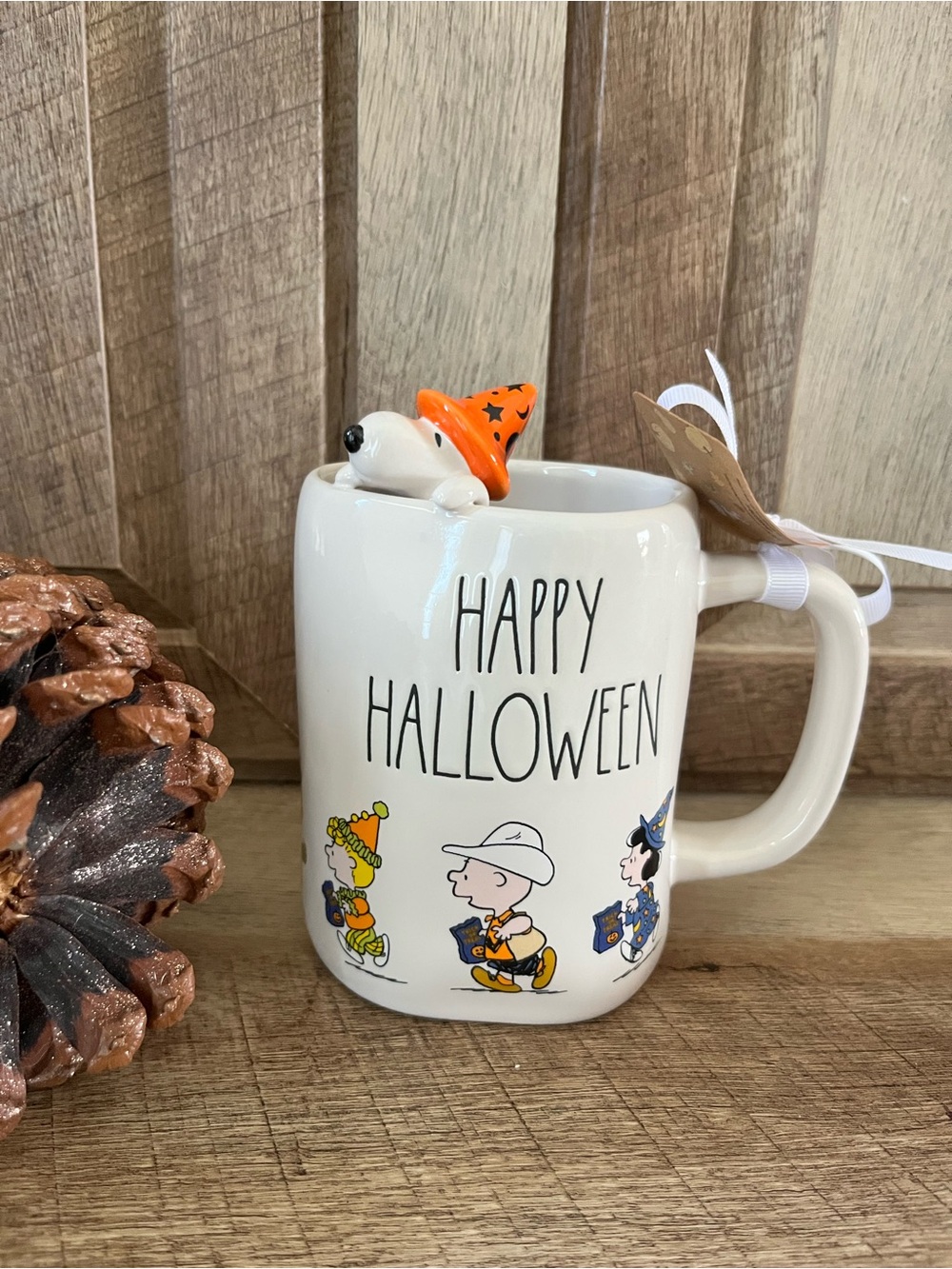 RARE FIND! Brand New Rae Dunn x Peanuts Halloween Ceramic Mug! 🎃